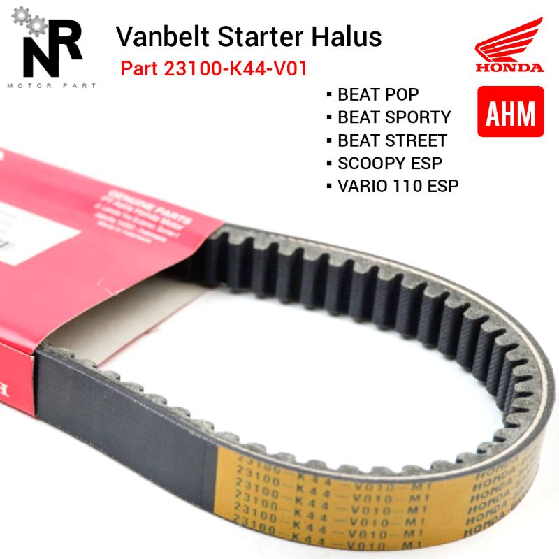 Vanbelt VBelt V-Belt Beat FI eSP 2015-2019 Beat Street Beat POP 2015 Sampai Sekarang Vario FI eSP 20