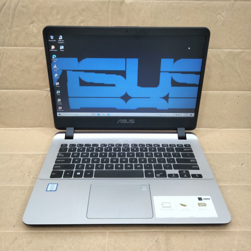 Laptop Asus Vivobook A407UA Intel core i3 7020U RAM 4 GB SSD 256GB