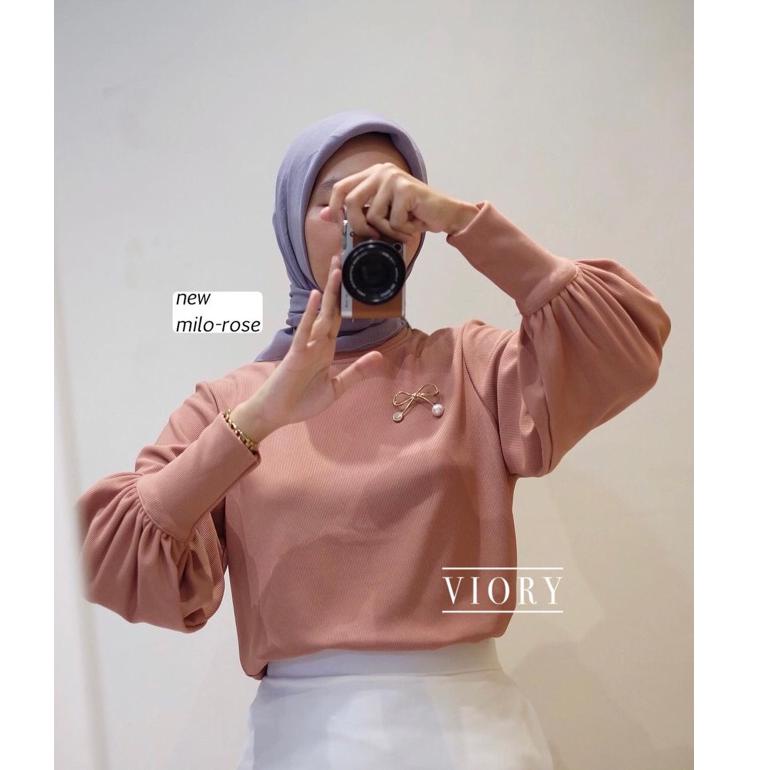 MENARIK MELA BLOUSE (TERSEDIA SIZE S M L)