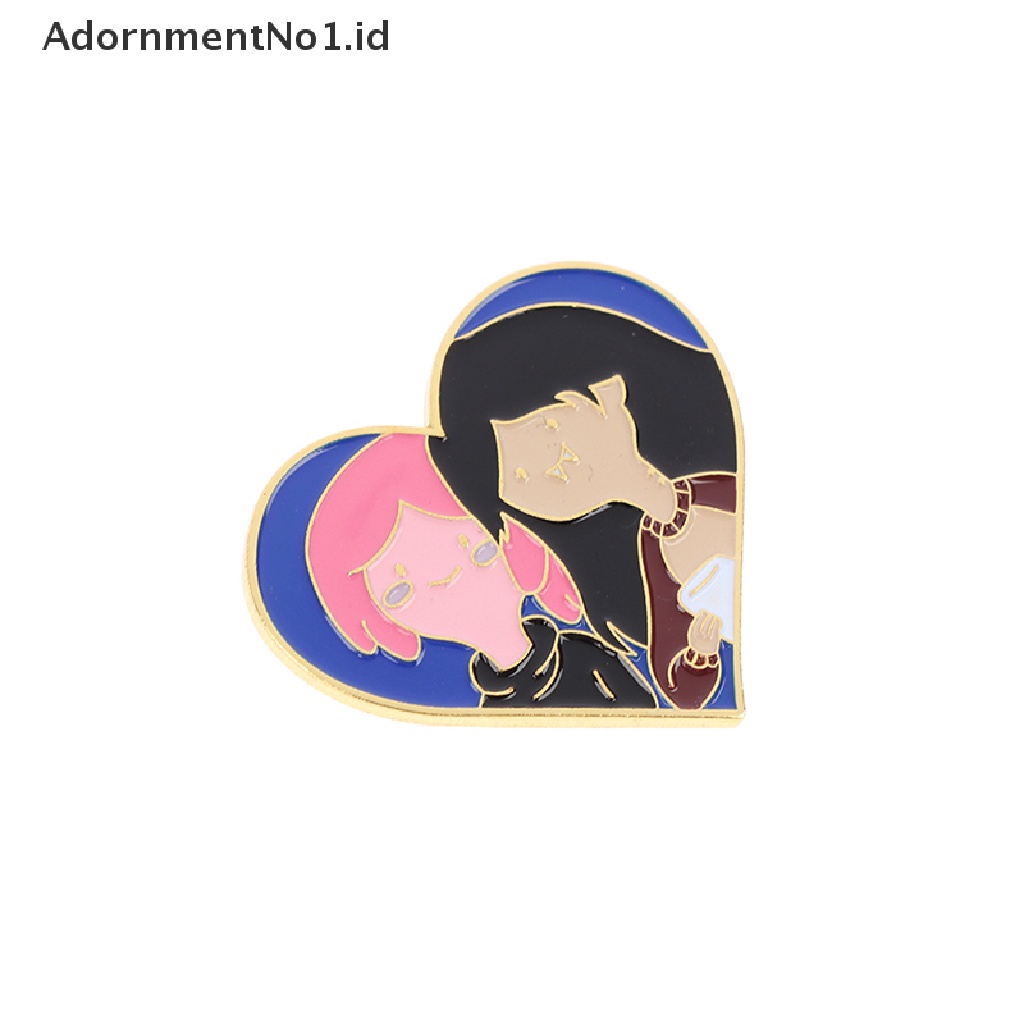 [AdornmentNo1] Pin Bros Princess Bubblegum Dan Marceline Pride Aksesoris Fashion [ID]