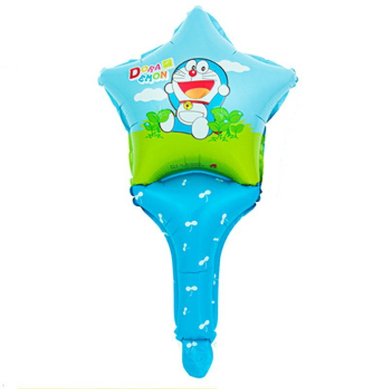 Balon pentungan tongkat tangan karakter kartun happy birthday balon balon huruf balon latex balon ulang tahun