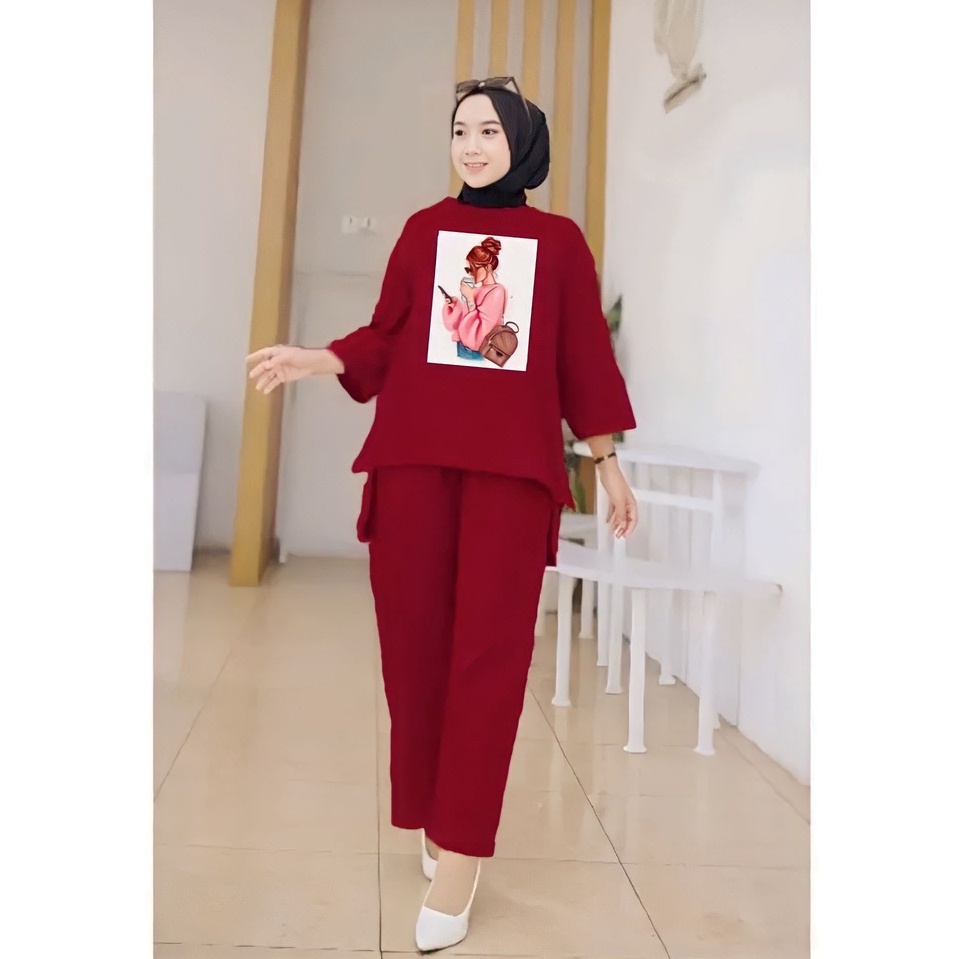 Set Hijab Wanita Viral Cringkle Airflow Premium Jumbo