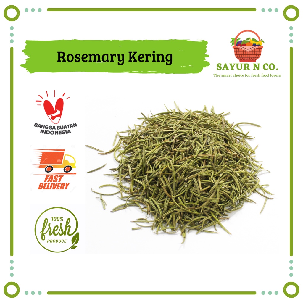 

Rosemary Kering / Dried Rosemary 25gr | Sayur N Co Bekasi