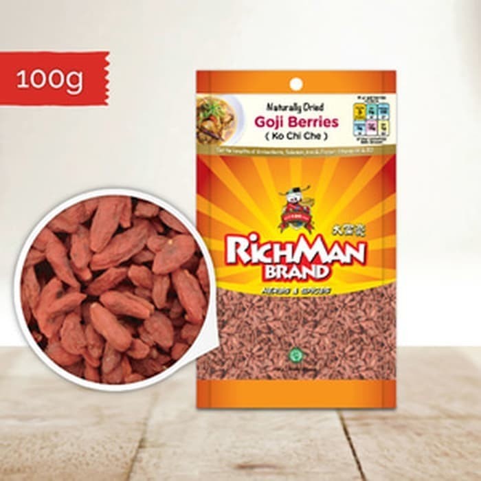 

keici ko chi che gojiberi goji berry gojiberry rich man 100
