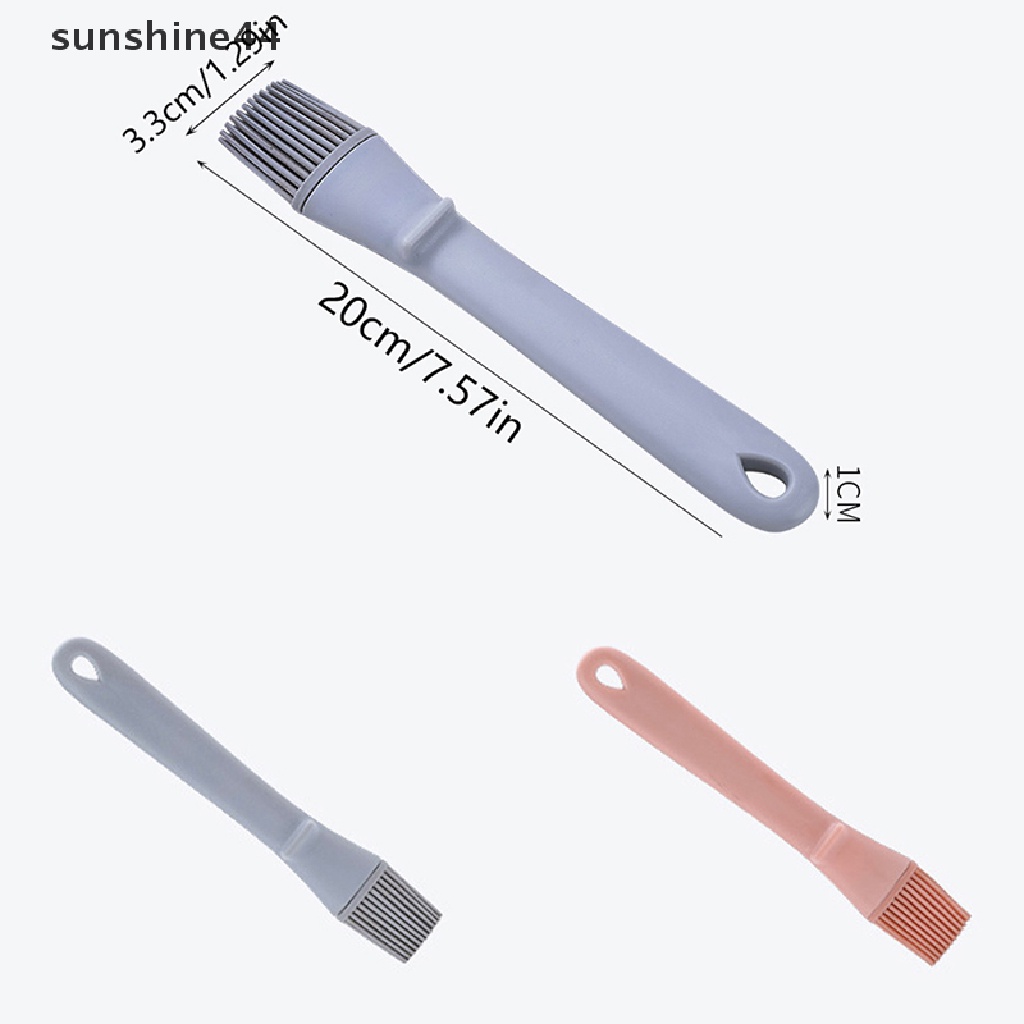 Sunshine Silicone Oil Brush Sikat Panggangan Tahan Suhu Tinggi Kuas Minyak Panggangan Kecil ID