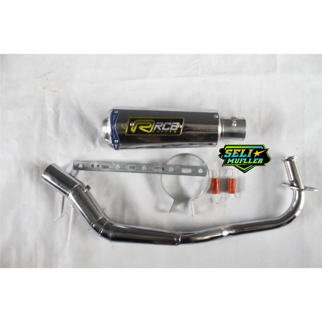 knalpot racing rcb kapsul untuk motor Mio sporty Mio M3 beat Vario