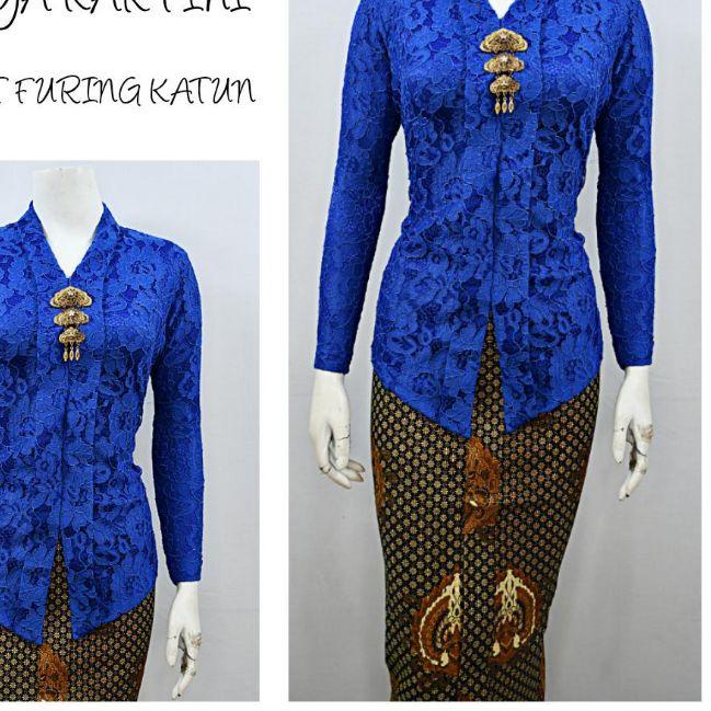 ❅ Indah ABAYA KEBAYA BRUKAT KARTINI MODERN LENGAN PANJANG Furing Katun KEBAYA WISUDA KEBAYA KATUN KE