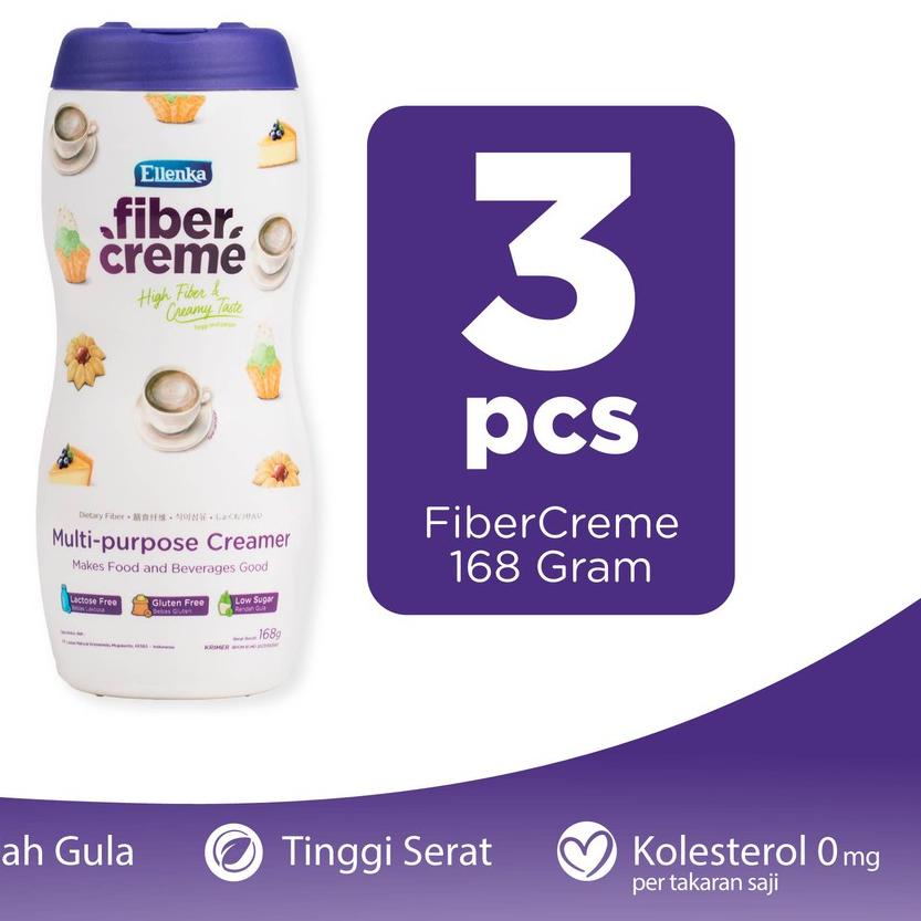 

℮ FiberCreme Jar 168gr - 3 Pcs ➢