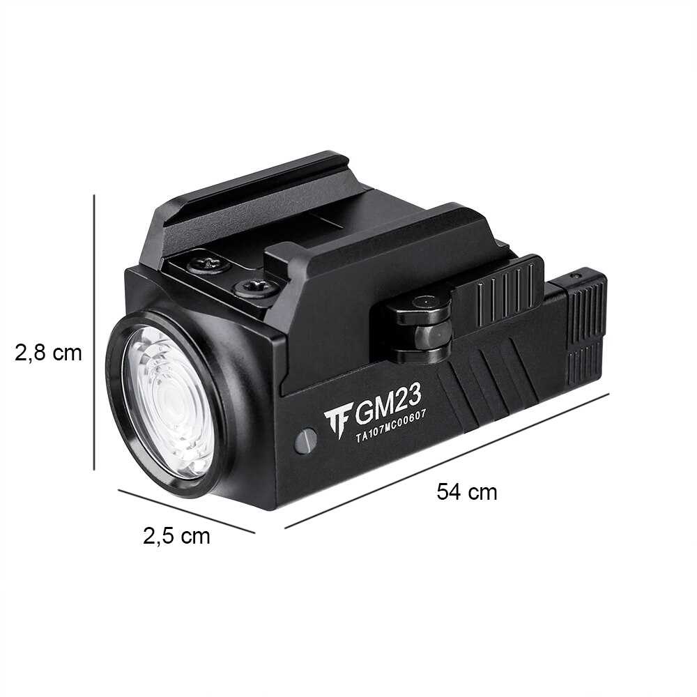 Senter LED Pistol Tactical Cree XP-L HI 800 Lumens - GM23-2022