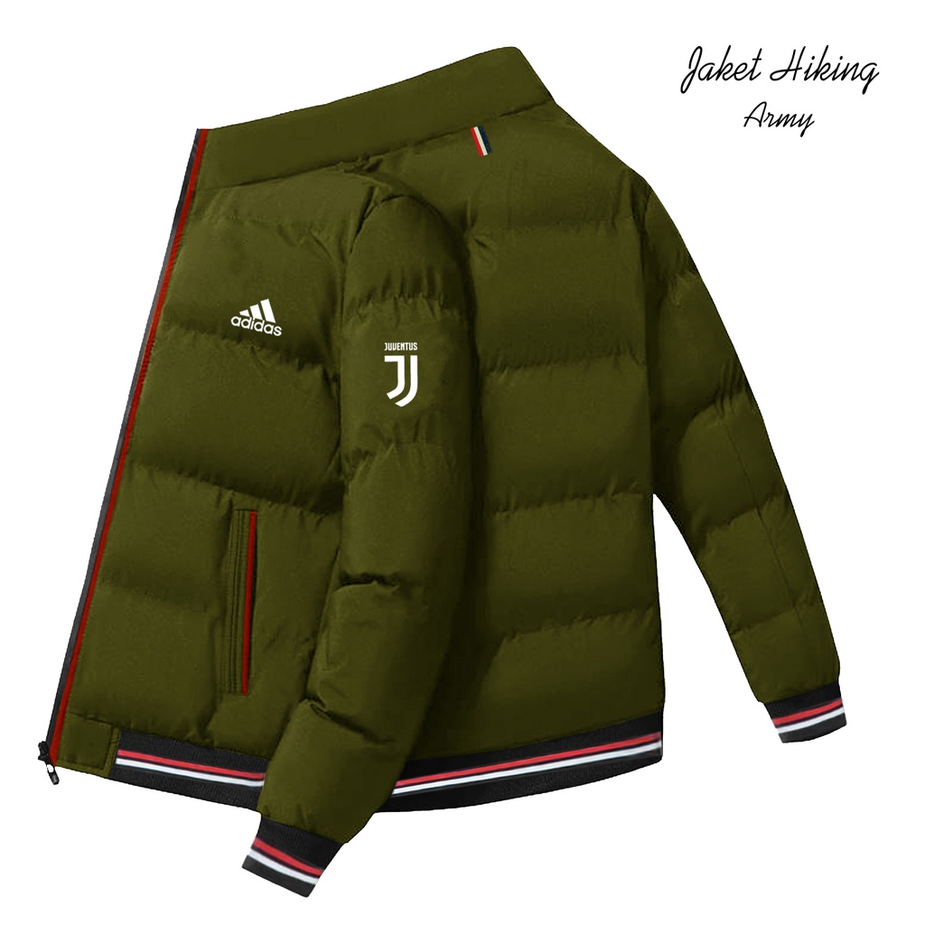 LIVEHAF - Trucker Canvas Jacket Black / BAHAN ORIGINAL  LOGO JUVENTUS / JAKET ADEM DI PAKAI / JAKET 