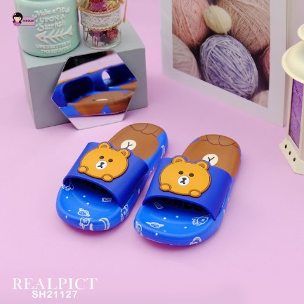 littlekiddoss Sendal Kartun Anak Laki-Laki Sandal Slop Anak Perempuan Jelly Import SH2213