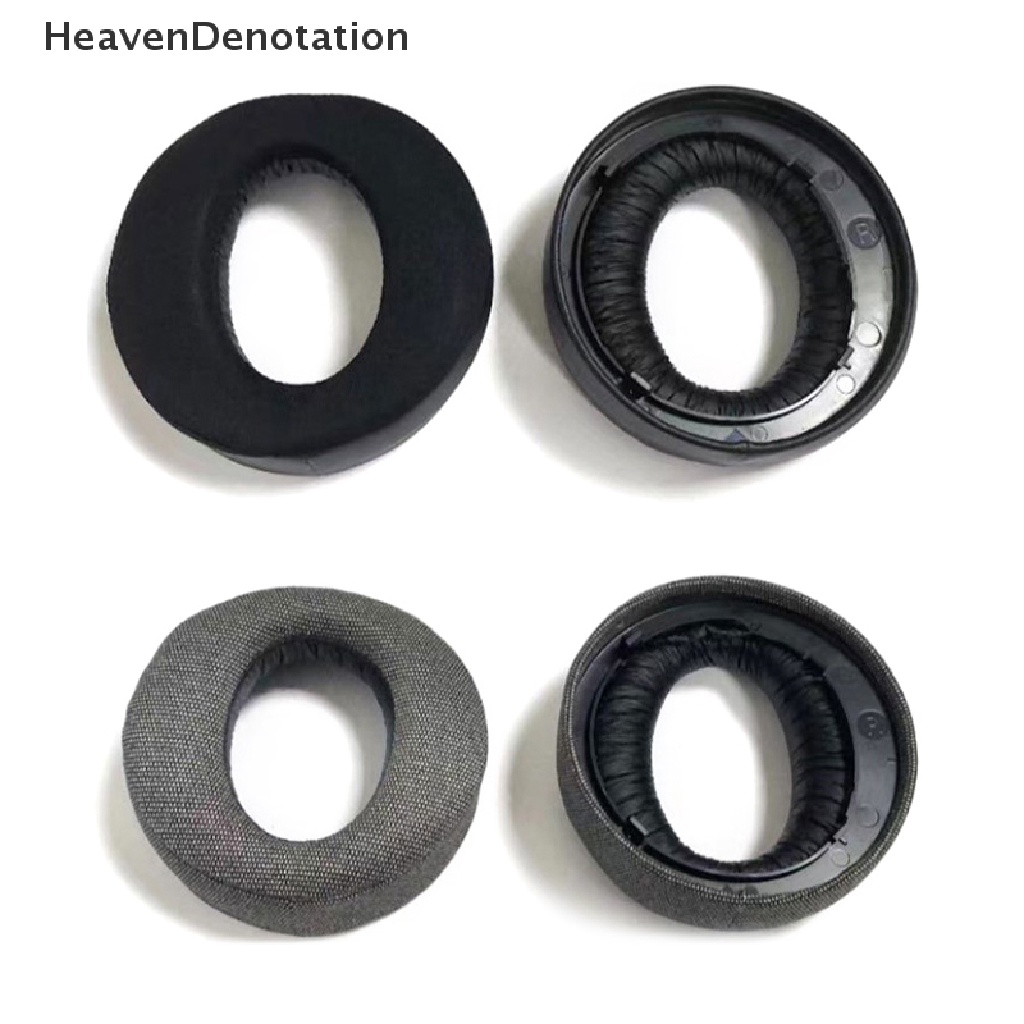 [HeavenDenotation] Bantalan Telinga Untuk PS5 PULSE 3D Headset Pengganti Earpads Ear Cushions Ear Cover Hitam Headphone Perbaikan HDV