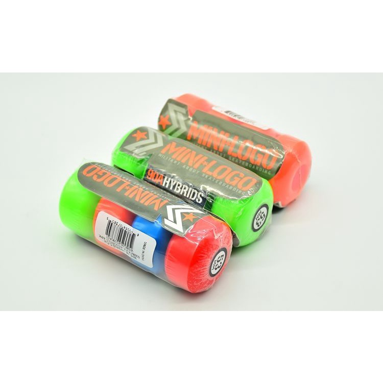 Mini minilogo Skateboard Action Wheel 101A Profesional Double Rocking Skateboard Roda Medan Serba 90A