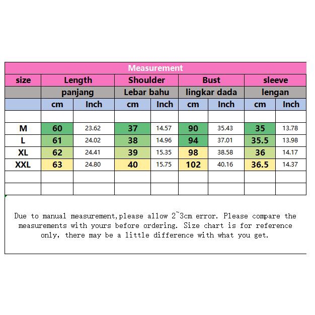 COD New 2022 Fashion Korean Chiffon Floral 3/4 Sleeve Shirts Pink Blue Women Blouse Tops Pakaian Serban