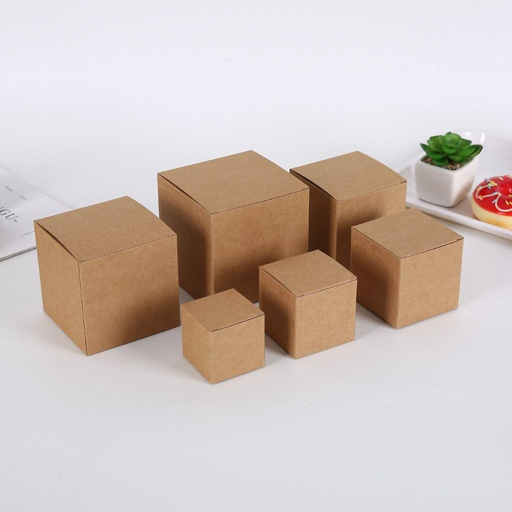 [Elegan] Gift Box 10pcs Lipat Pengantin Putih Dekorasi Pesta Cookies Packaging Box