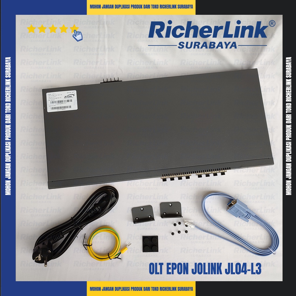 OLT EPON JOLink JL04-L3 - Tanpa SFP