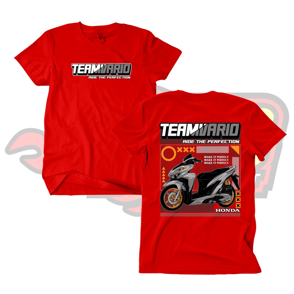 Baju Kaos Distro Team Vario Katun C0mbed