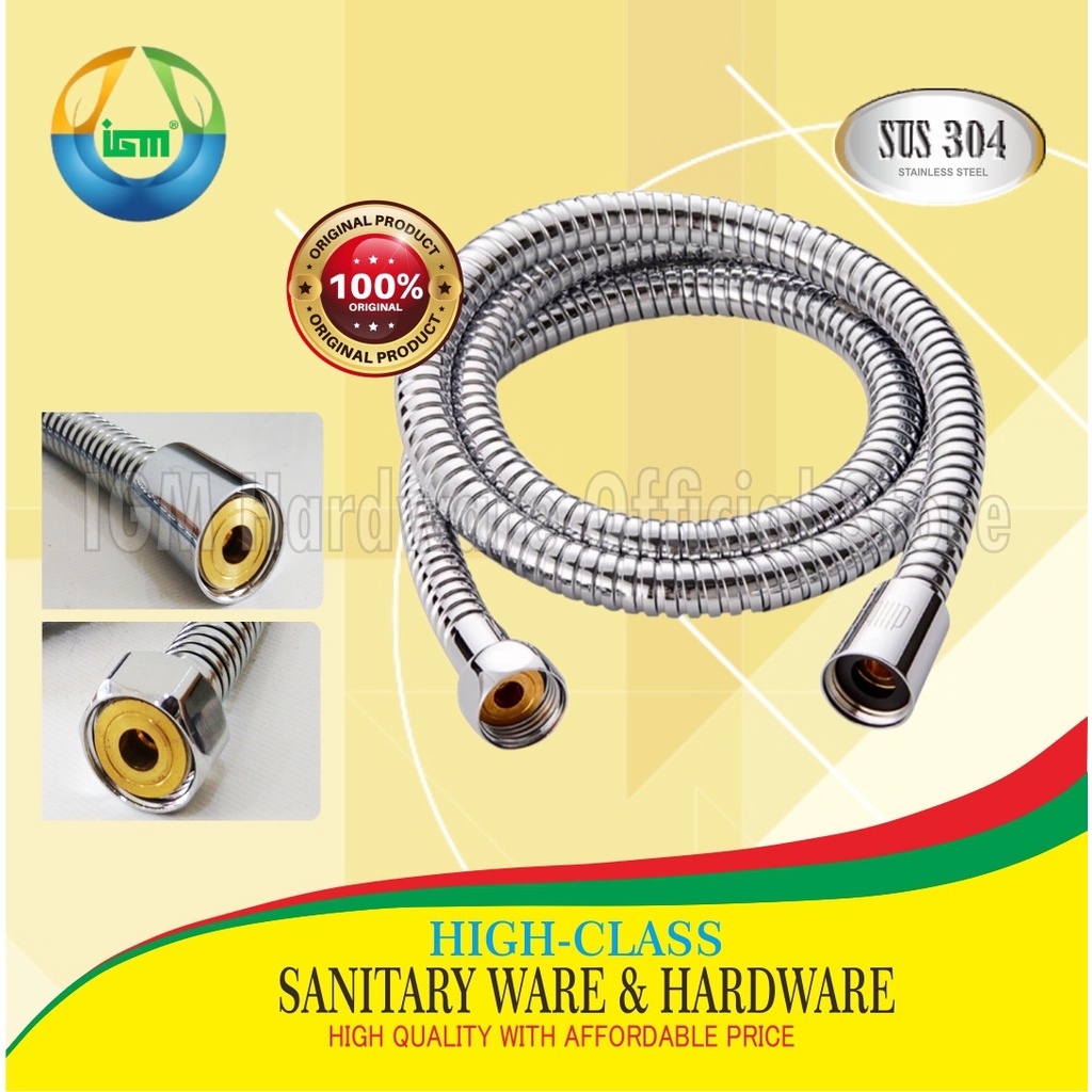 SELANG SPIRAL STAINLESS STEEL SUS-304 IGM IS-049