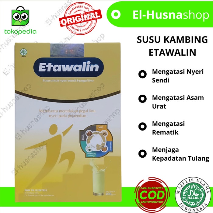 

[ COD ] Etawalin Susu Kambing Membantu Meredakan Pegal Linu Dan Nyeri Sendi