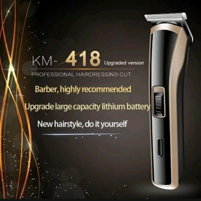 Alat Potong Rambut KUMIS JENGGOT KEMEI DI CHARGER CLIPPER Y6Y6 Clipper Wireless FYP Portable Kecil E