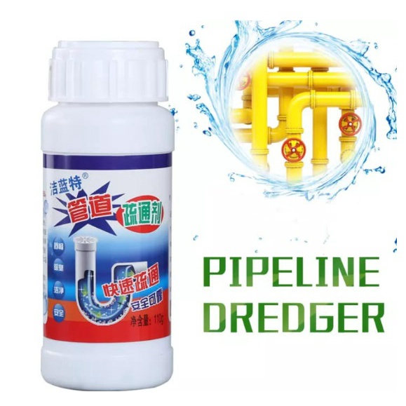 Wild Tonardo Serbuk Anti Mampet Sumbat Bau Bubuk Pelancar Pembersih Saluran Mampet Wastafel Pipa Air WC Toilet Kloset