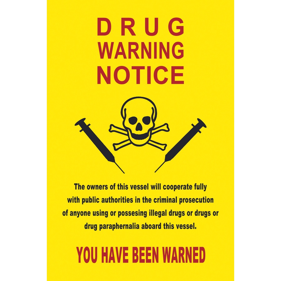 

STICKER SAFETY SIGN IMO PERKAPALAN WARNING NOTICE DRUG 10X15 / STIKER KESELAMATAN / STIKER SAFETY SIGN MURAH SURABAYA