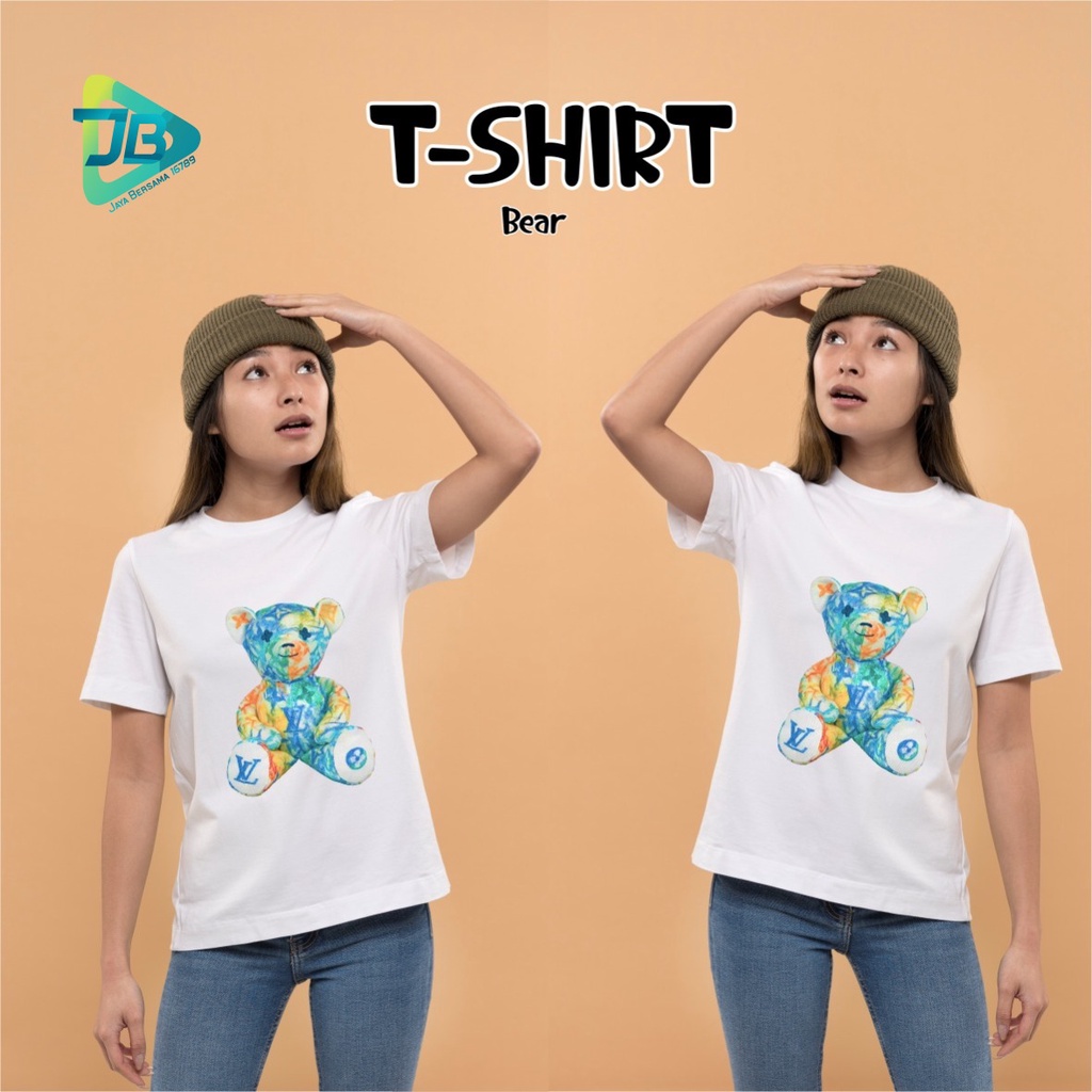 BAJU KAOS SHIRT PRIA WANITA UNISEX STREETWEAR KAOS SURFING PAKAIAN ATASAN CEWEK COWOK TSHIRT JB6029