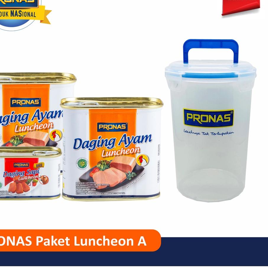 

✨MEN SALE✨ PRONAS Paket Luncheon A Free Cannister !!