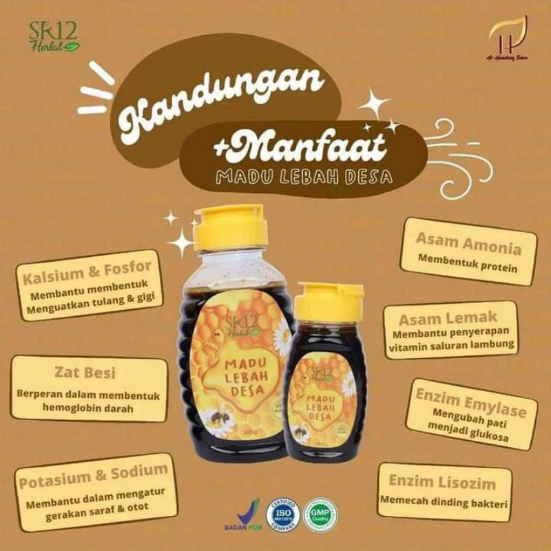 

BISA COD✔MADU ASLI/HERBAL/MADU LEBAH DESA SR12