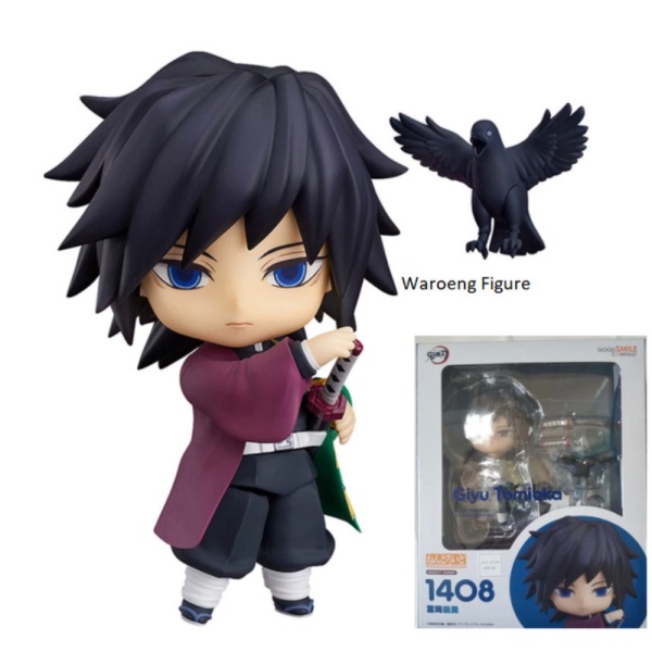 Demon Figure Kimetsu Yaiba Slayer Tomioka Diskon Jual Giyu Nendoroid No Action