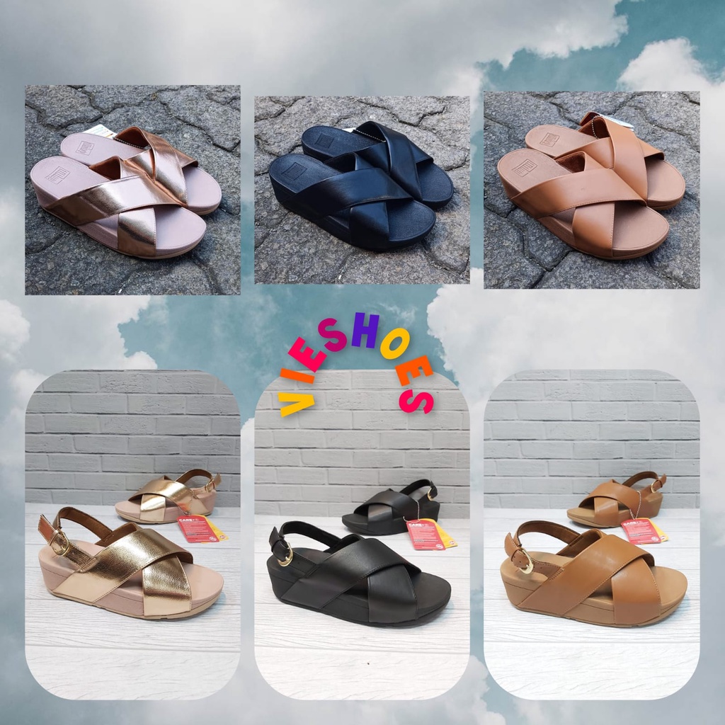 Fitflop Lulu Cross Slide dan Backstrap