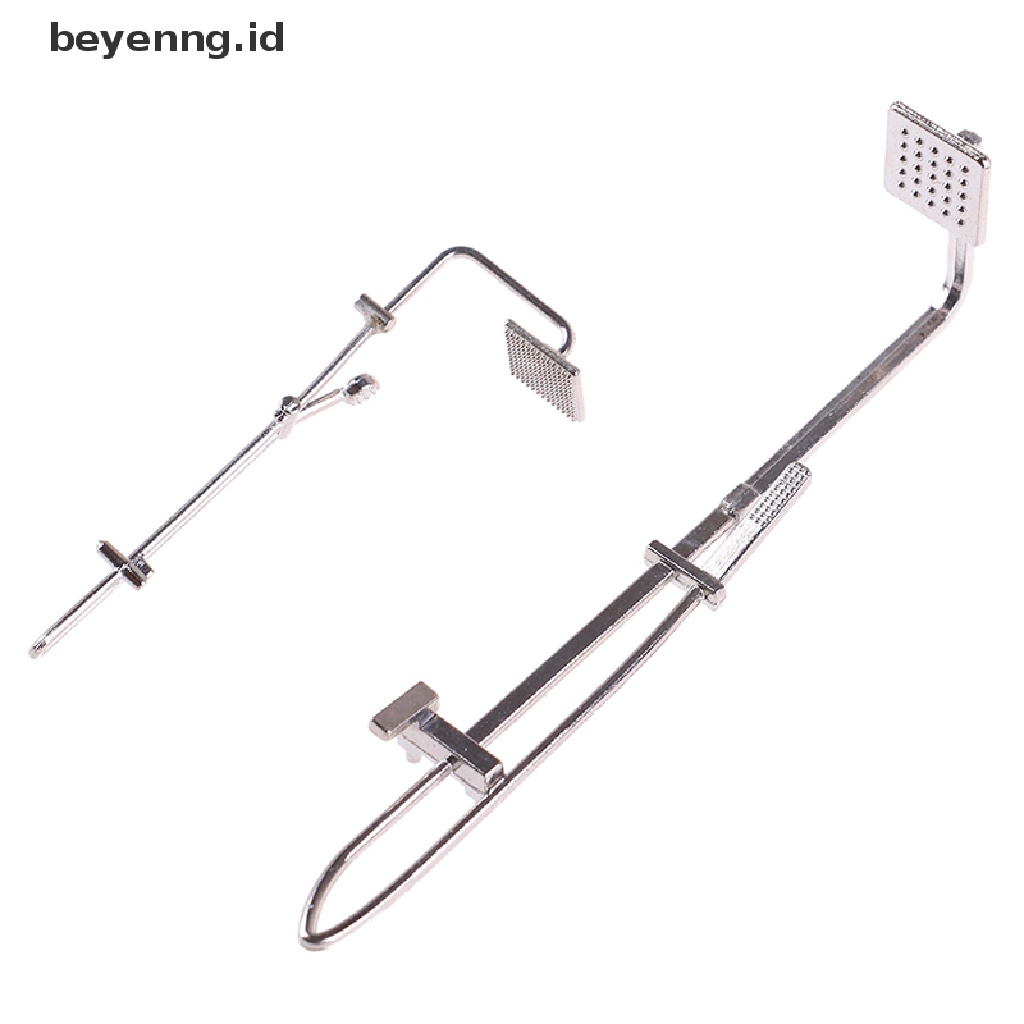 Beyen1:12 Keran Miniatur Kamar Mandi Rumah Boneka alloy Bathroom Bath Shower Faucet ID