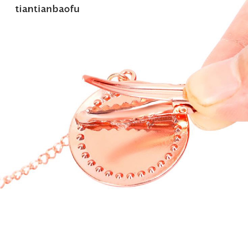 [tiantianbaofu] Rantai Klip Dot Bayi Baru Lahir Rose Gold Bling Silicone Baby Bayi Dot Butik