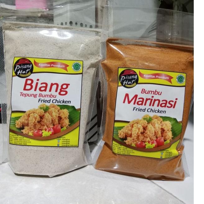 

◄ Paket Biang tepung 500gr dan bumbu marinasi 500gr ✦