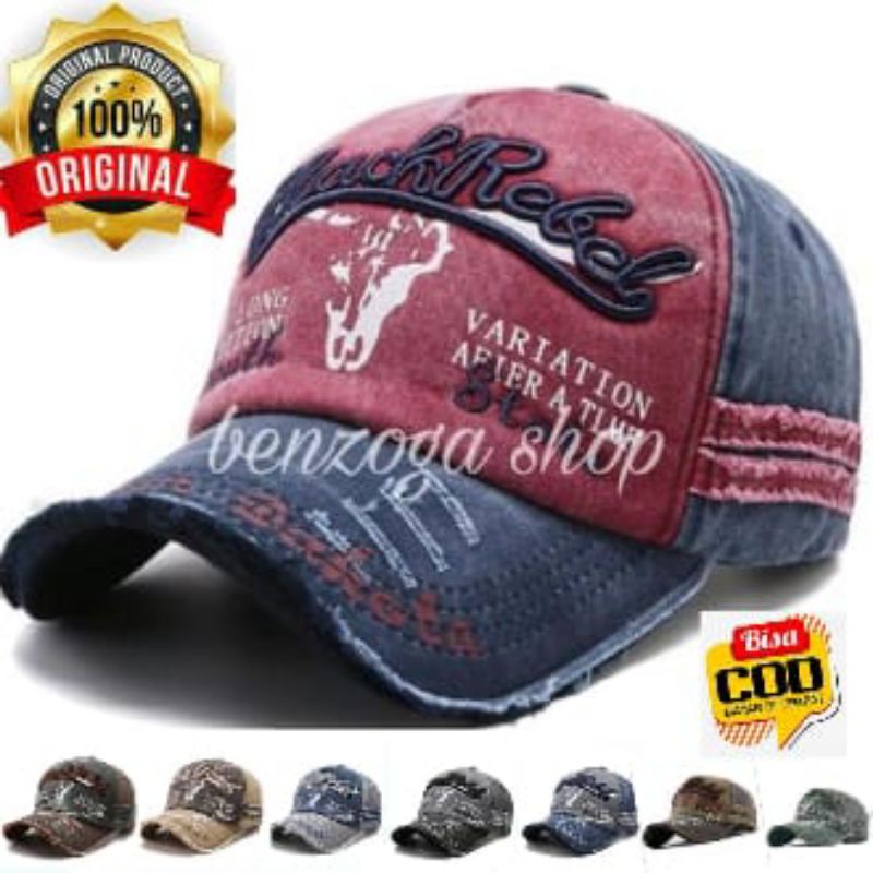 Topi Baseball Pria Keren Import Premium Model Korea Fashion Style Sporty