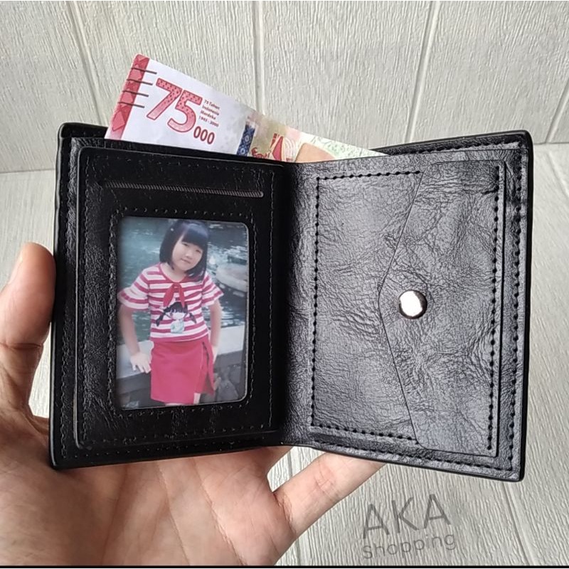 [DPK DV01] Dompet Pendek Lipat Vertical Pria ORIGINAL BRANDED