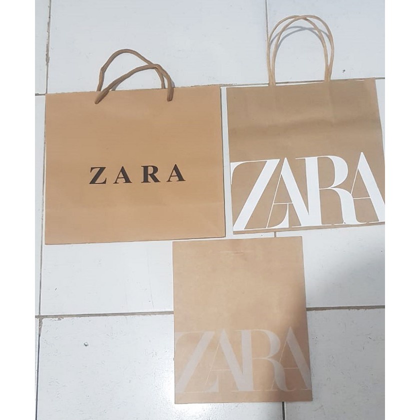 [COD] Paper Bag Za'ra / Shopping Paper Bag Za'ra