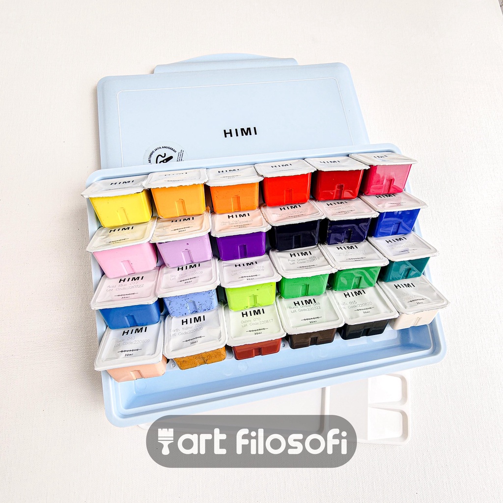 

Miya Himi Gouache 24x30ml Cat Air Warna Menarik SF6