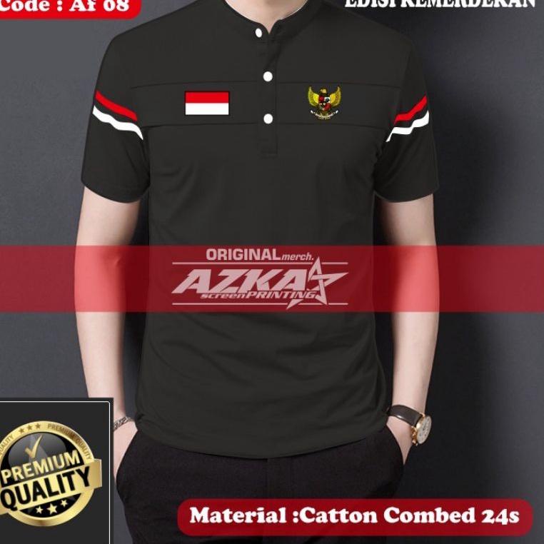 Rekomendasi KAOS KERAH SHANGHAI LOGO GARUDA, KAOS POLO SHIRT, KAOS KERAH  SHANGHAI, KAOS LOGO GARUDA