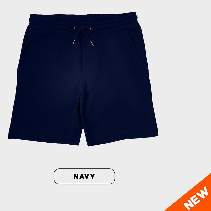 ☜ ODS Celana Pendek Short Pants Biru Navy ➧