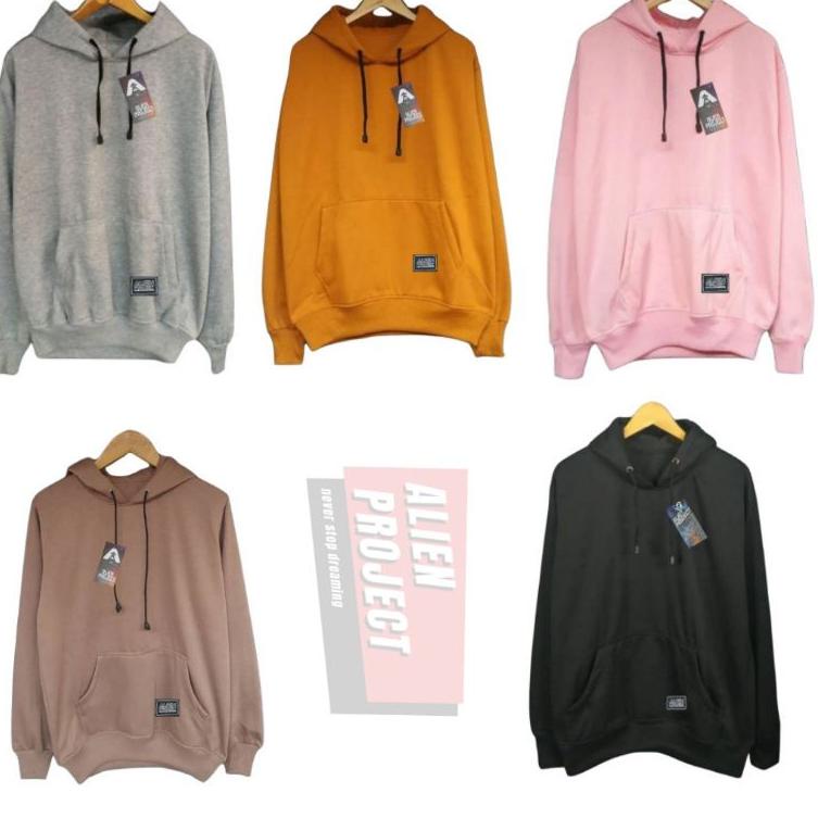 Chekout HOODIE POLOS 12 WARNA | HOODIE PRIA POLOS | HOODIE | HITAM | NAVY | HIJAU | ABU | KUNING |