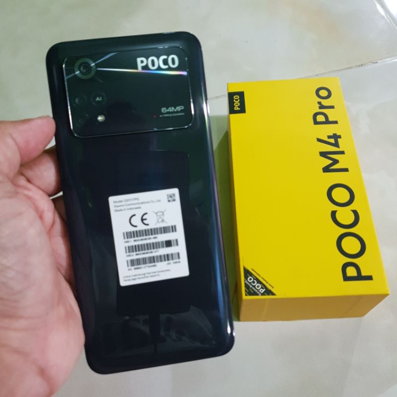 Poco m4 pro 8/256 ram 8gb rom 256gb mulus dan fulset