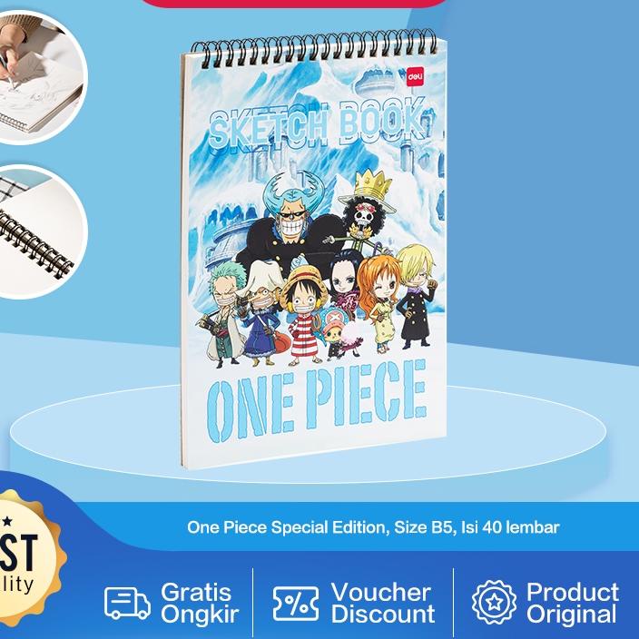 

12.12 SALE Deli Sketch Book / Buku Gambar Sketsa Size B5 Vertikal EN011 murah