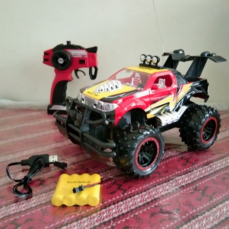 Mainan Mobil Remote Control Offroad Crawler 4Wd Besar Skala 1:14