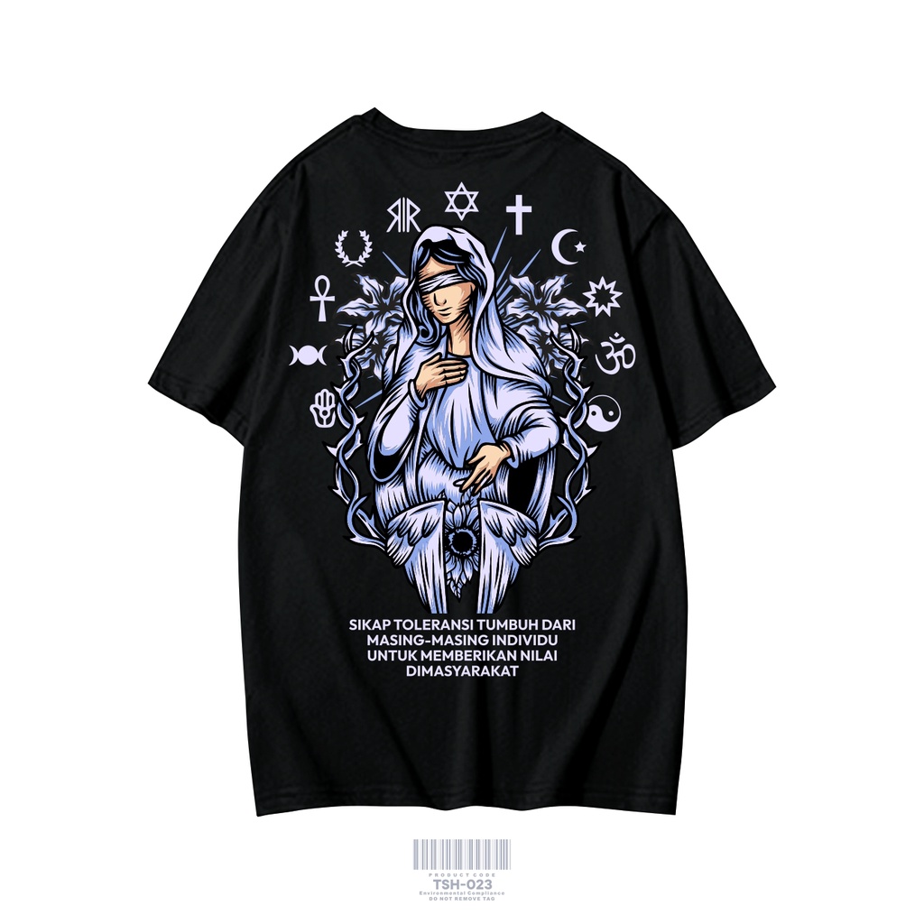 KAOS SATANIC SIKAP TOLERANSI KAOS DISTRO TERBARU