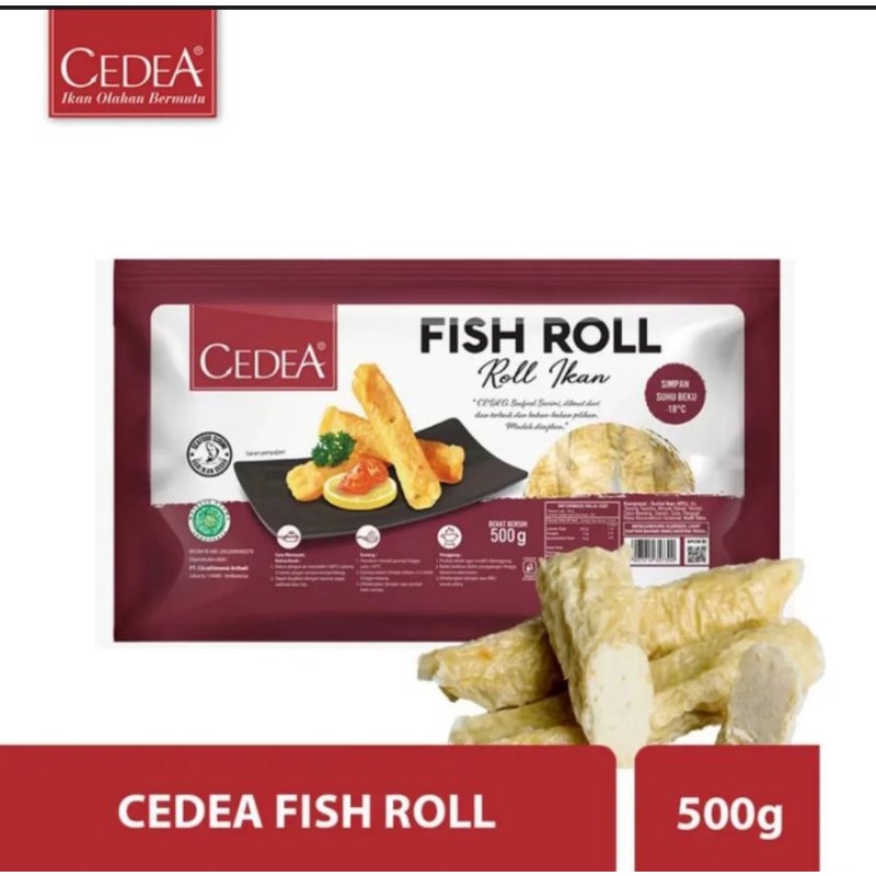 

FISH ROLL ORIGINAL CEDEA 500 gr