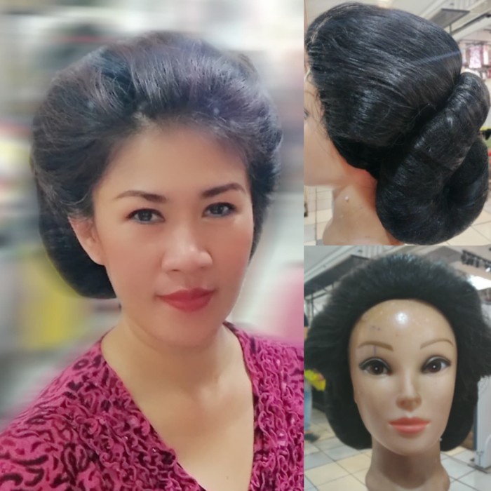 Terlaris Sanggul Jawa Full Wig