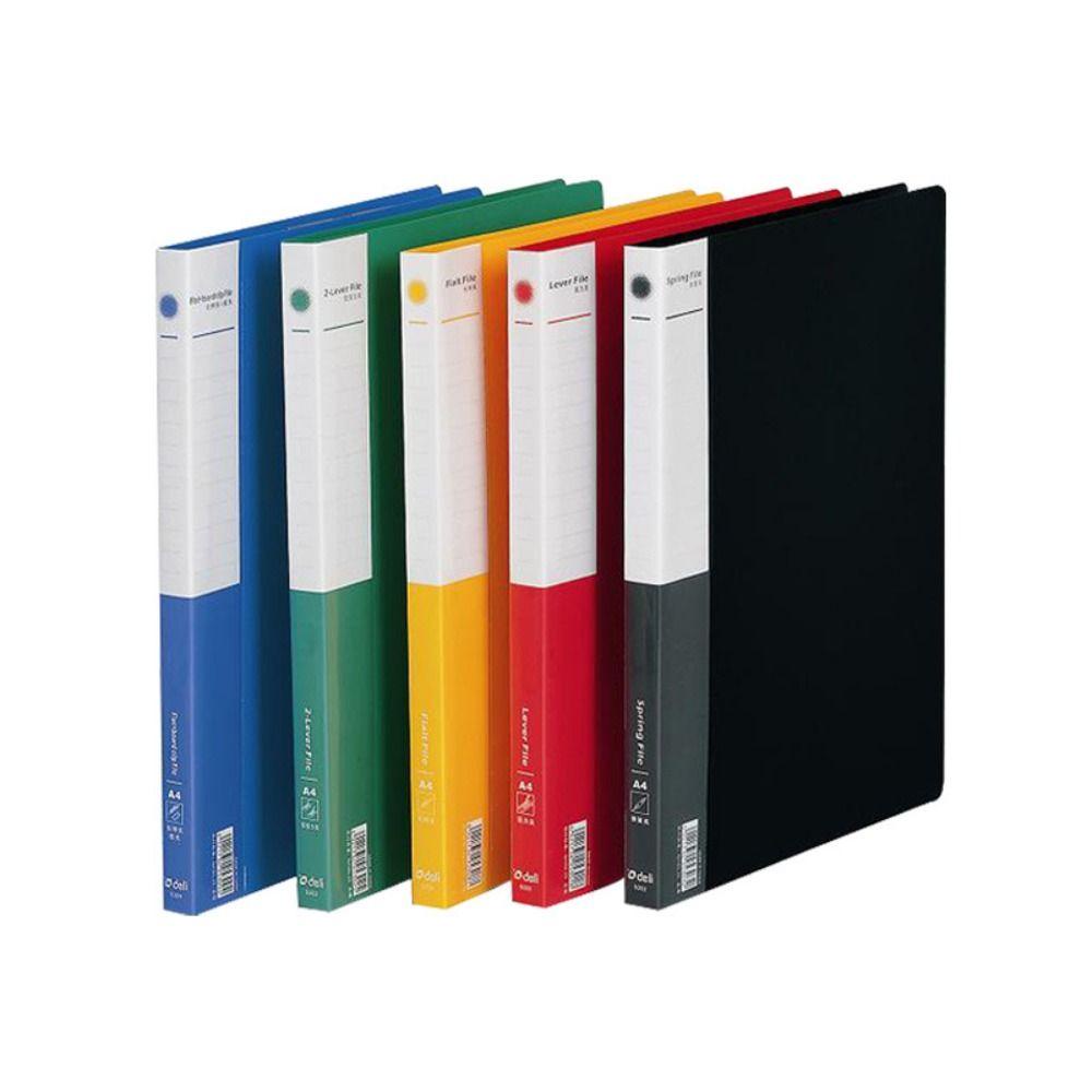 MXBEAUTY A4 Clipboard File Folder 5warna Dokumen Sekolah Klip Stationary Single Clip Test Paper Memo Clip Board