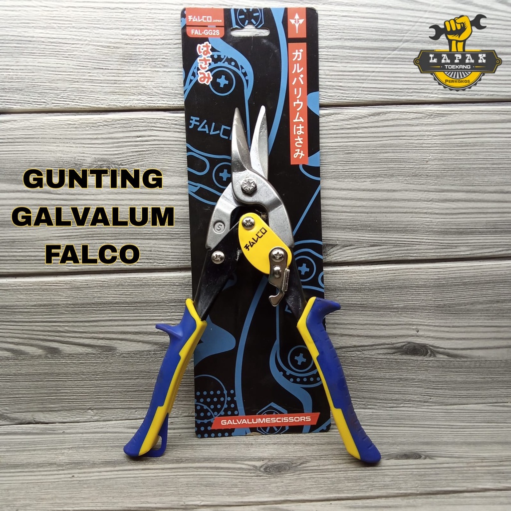 

Gunting Hollow Galvalum Falco 10inch Bahan CRV (Chrome Vanadium)