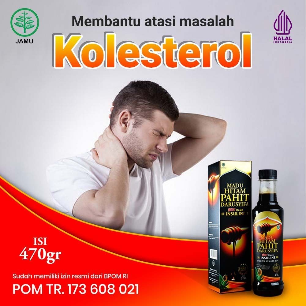 

Madu Ramuan Hitam Pahit Insulin Darusyifa isi 470 gram